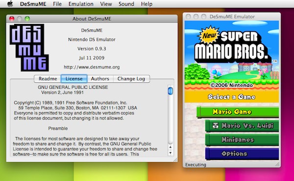 desmume emulator mac download